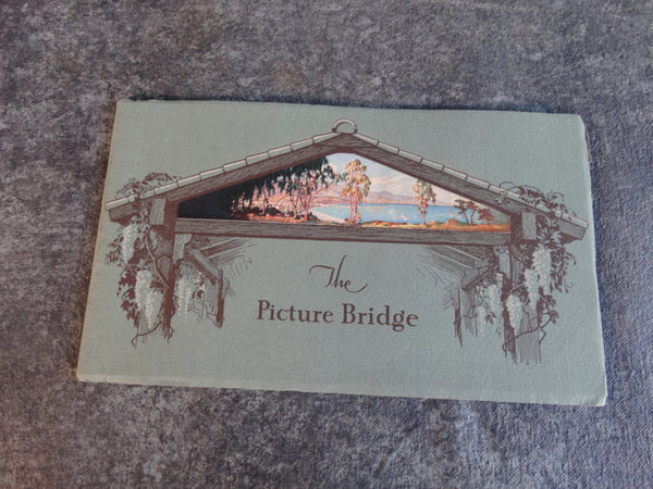 Original Booklet on The Picture Bridge at the Langham Huntington, Pasadena AP1507