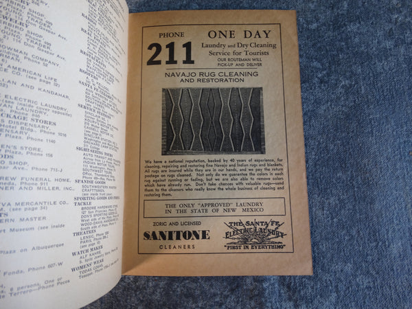 A Handbook of Old Santa Fe 1937 AP1510