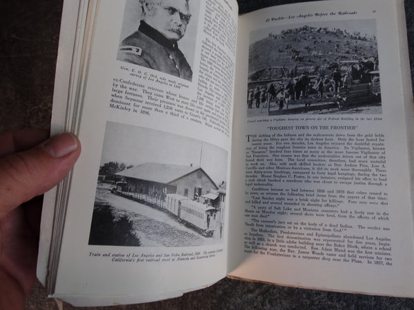 El Pueblo: Los Angeles Before The Railroads Vintage Pamphlet 1928 AP1514