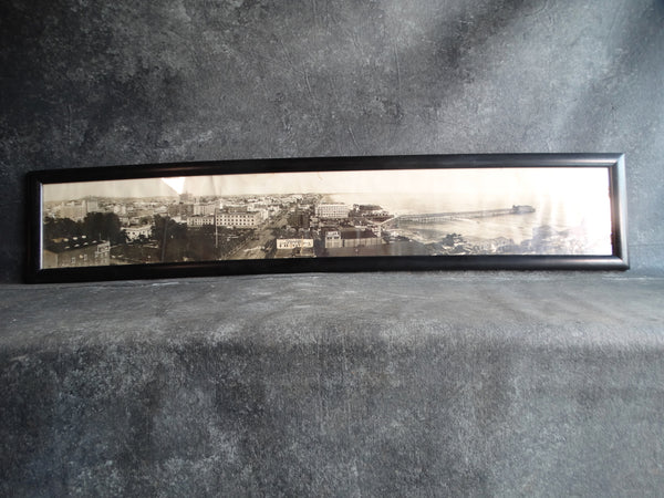 Aerograph Company - Panoramic B&W Photograph of Long Beach circa 1920 AP1543