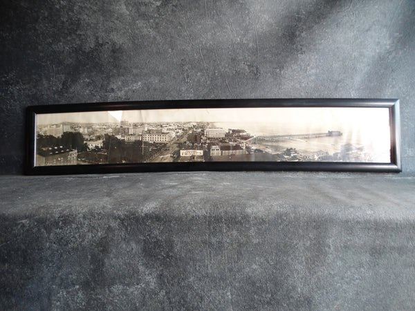Aerograph Company - Panoramic B&W Photograph of Long Beach circa 1920 AP1543
