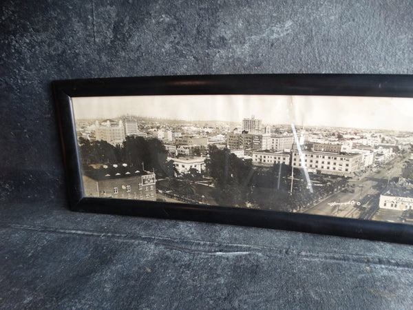 Aerograph Company - Panoramic B&W Photograph of Long Beach circa 1920 AP1543