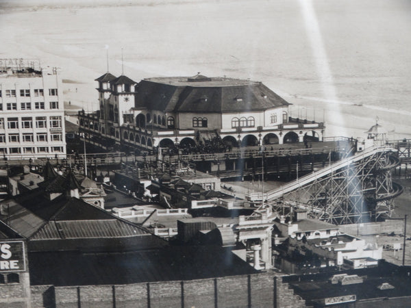 Aerograph Company - Panoramic B&W Photograph of Long Beach circa 1920 AP1543