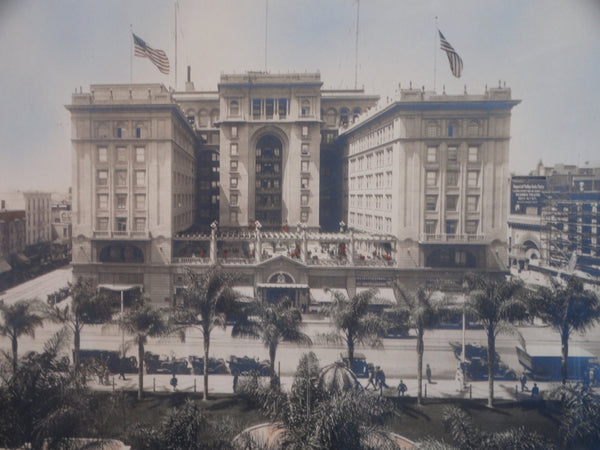 Hand-tinted Photograph of the US Grant Hotel in San Diego c 1914 AP1613