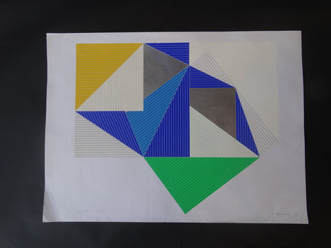 Koji Miyamoto - Configuration - V.J. - Silk Screen - 1978 AP1653