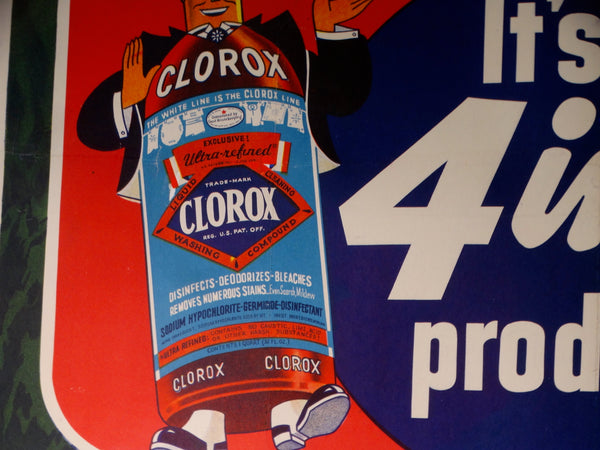 Clorox In-Store Poster - Bleach extra gently! - AP1660