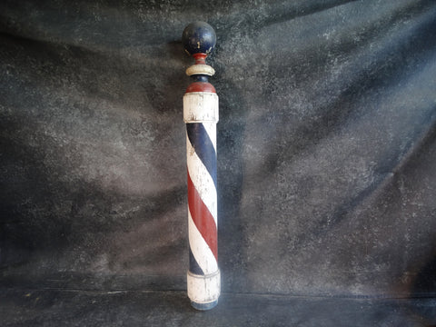 19th Century Wall-mounted Barber Pole AP1677