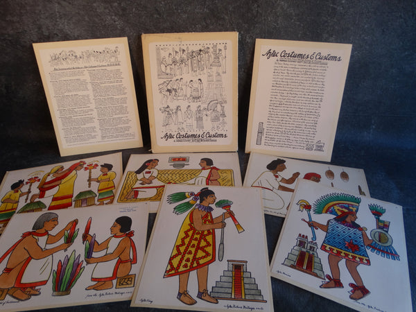 Norman H Kamps - Aztec Costumes & Customs 1940s AP1709