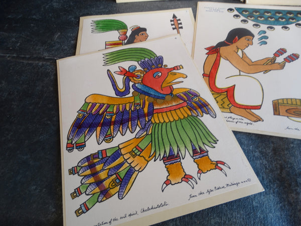 Norman H Kamps - Aztec Costumes & Customs 1940s AP1709