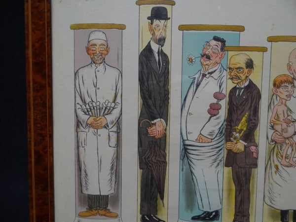 Adrien Barrere 1877-1931 French Medical School Faculty (The Surgeons) Litho
