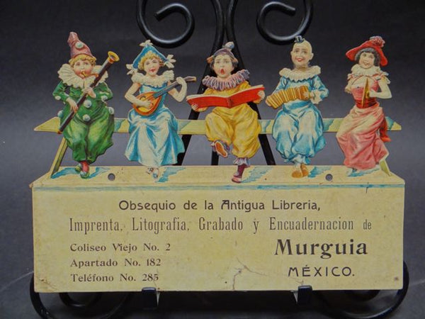 Mexican Calendar Chromo “Gift of Ancient Bookstore”