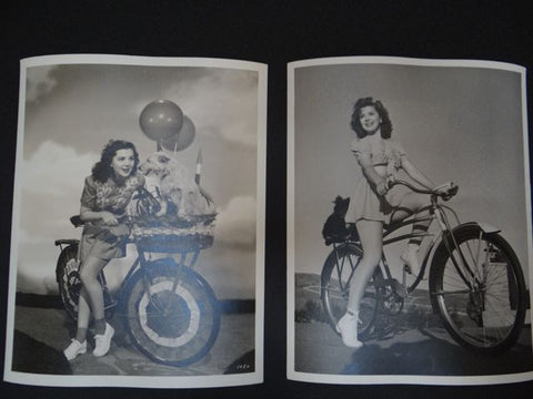 The Ann Rutherford Files: Ann on Bikes