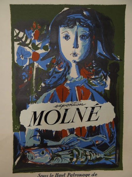 Lluís Vidal Molné (1907-1970) Galerie Bradtke Poster 1968