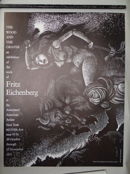 Fritz Eichenberg (1901-1990) Gallery Poster 1977