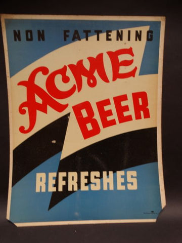 Acme Beer Poster 1935