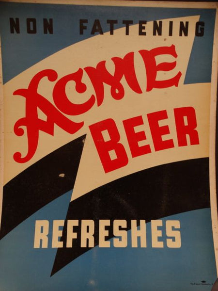 Acme Beer Poster 1935