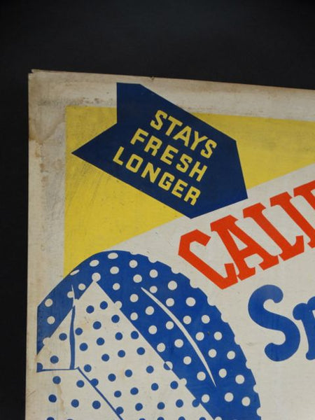 California Spun Slices Bread Poster