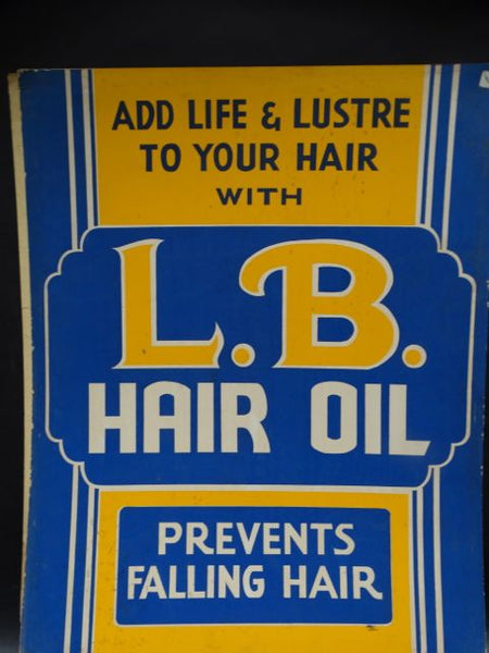 L.B. Hair Oil Poster