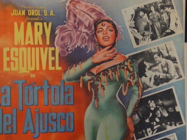 La Tortola Del Ajusco Mexican Movie Poster 1963
