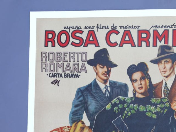 Cabaret Shanghai Mexican Movie Poster 1950 AP556