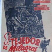 El Tejedor de Milagros Mexican Movie Poster 1962
