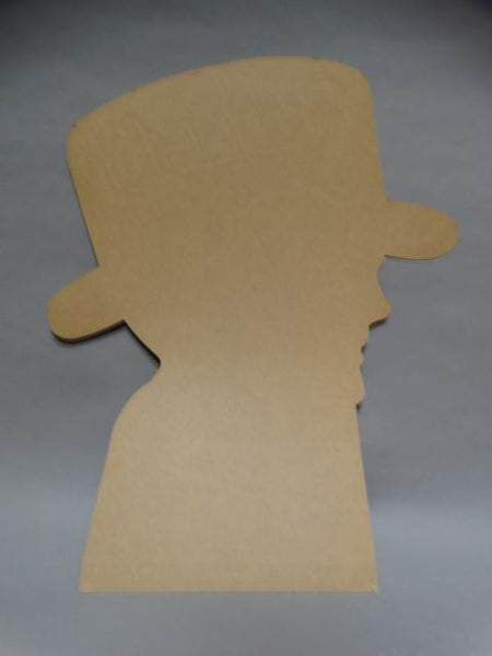 Schaefer Hat Works of Los Angeles Advertising Cutout