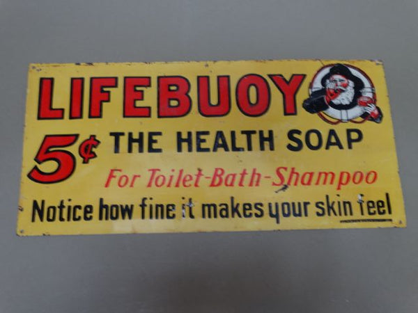 Life Buoy The Health Soap Sign 1930s