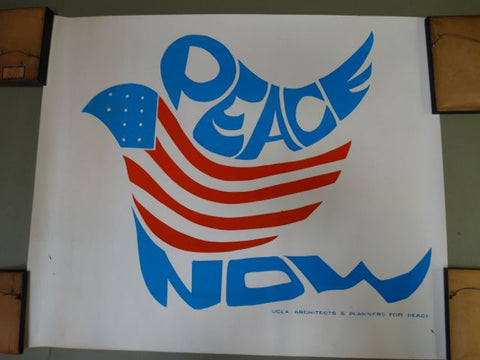 Vintage Original Peace Poster, 1970