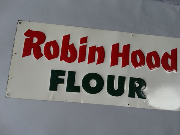 Robin Hood Flour Tin Litho Sign