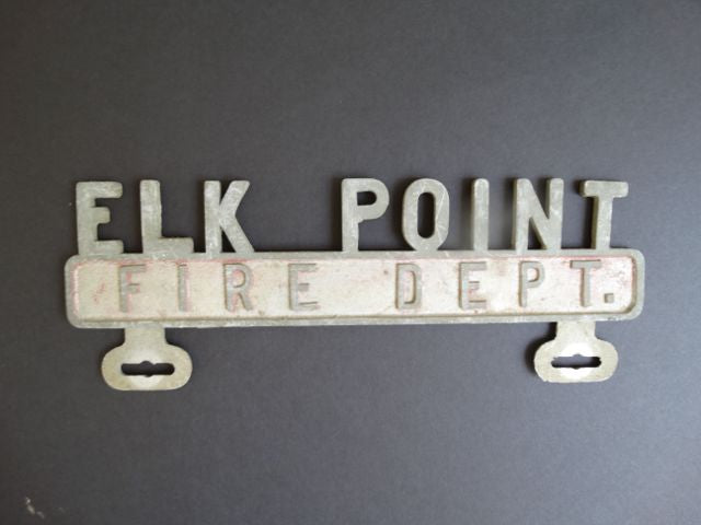 Elk Point Fire Department Sign