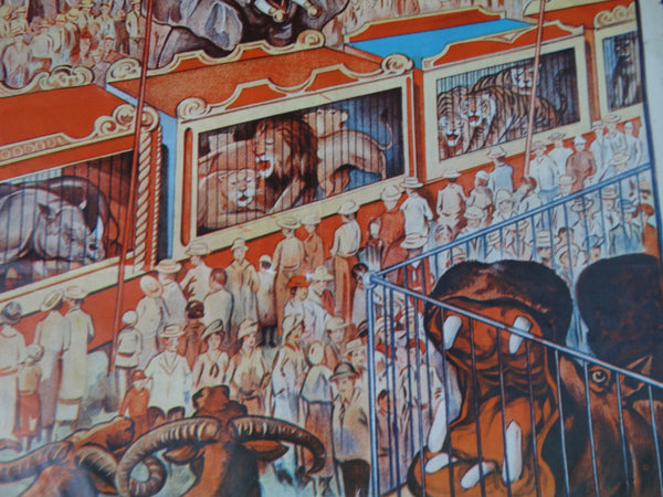 Carson & Barnes Circus Poster