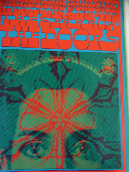Classic Rock Postcard: The Doors, The Sparrow, Country Joe