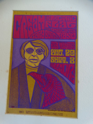 Classic Rock Postcard: Cream, the Electric Flag, Gary Burton