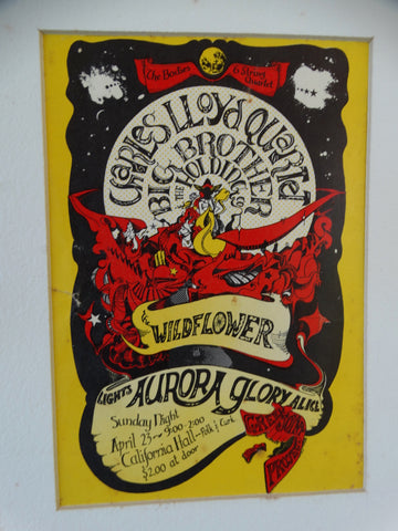 Classic Rock Postcard: Charles Lloyd Quartet, Big Brother and the Holding Co.