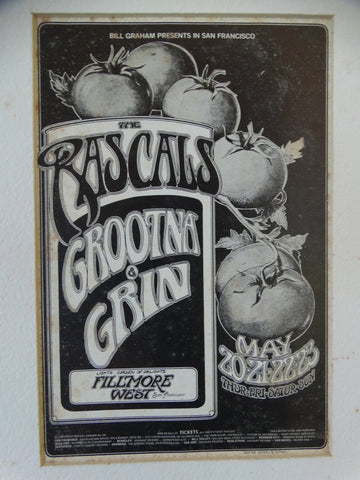 Classic Rock Postcard: The Rascals, Grootna & Grain