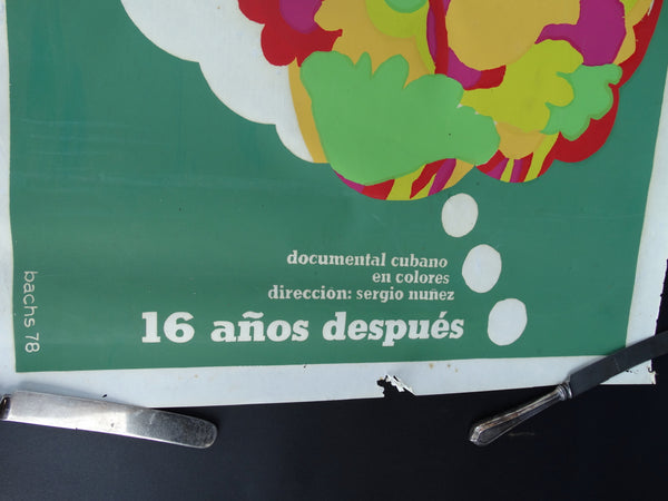 Cuban Film Poster - 16 ANOS DESPUES