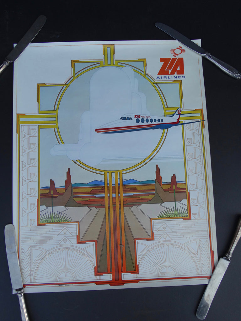 Zia Airlines Poster AP711