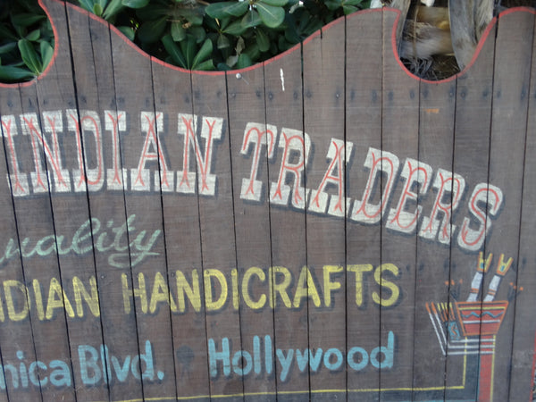Lame Deer Indian Traders Sign