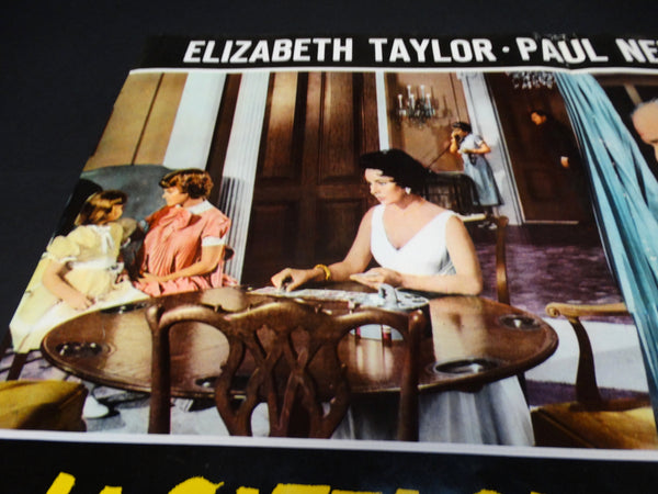 Italian Movie Half-sheet for CAT ON A HOT TIN ROOF with Taylor/Newman