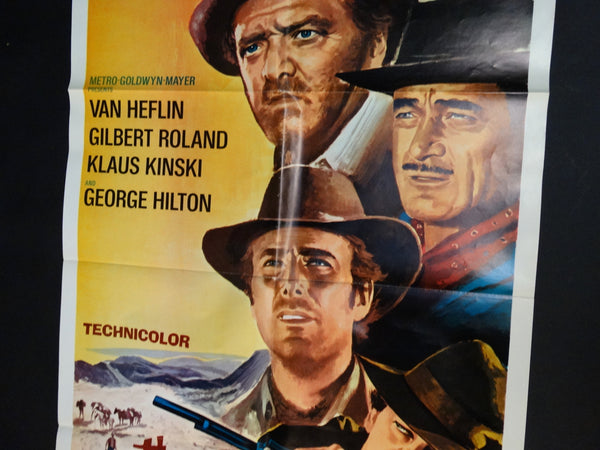 THE RUTHLESS FOUR 1968 one sheet movie poster