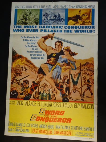 SWORD OF THE CONQUEROR One sheet movie poster