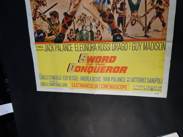 SWORD OF THE CONQUEROR One sheet movie poster