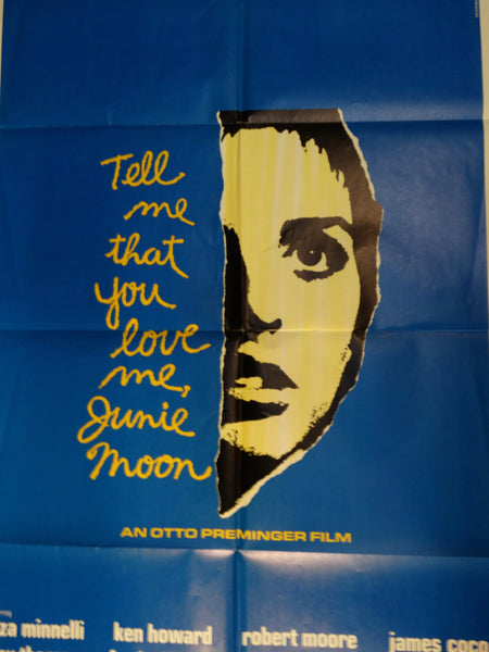 Tell Me That You Love Me, Junie Moon 1970  one sheet movie poster AP797