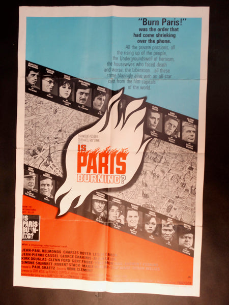 Is Paris Burning? - one sheet FILM POSTER