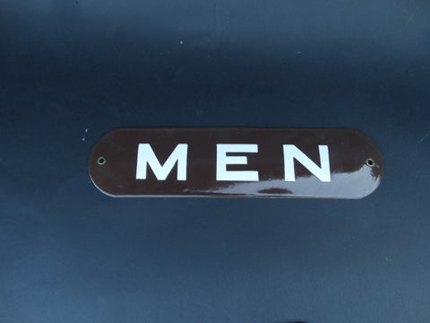 Vintage "Men" Sign