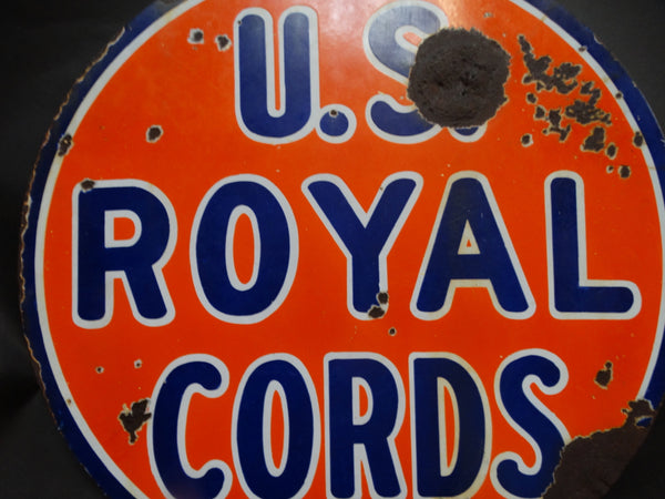 US Royal Cords Sign