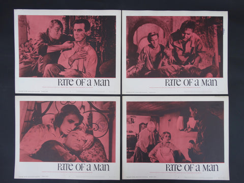 FATE OF A MAN 1959 - Set of 4 Lobby Cards