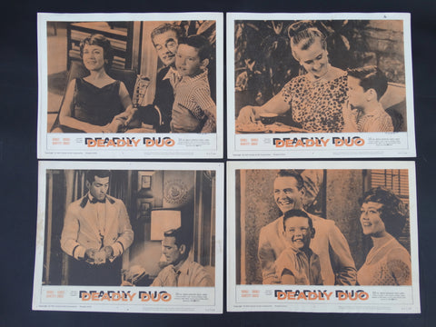 DEADLY DUO - Set of 4 Lobby Cards 1962