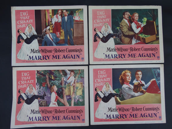Marry Me Again 4 Lobby Cards