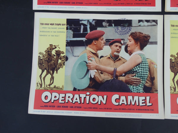 Operation Camel 4 Lobby Cards